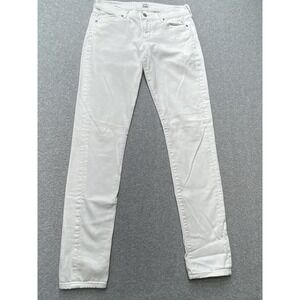 Citizens of Humanity Jeans Womens‎ 29 White Avedon Low Rise Skinny Leg Stretch